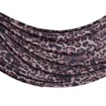 Noir Leopard Jersey Hijab - Image 2